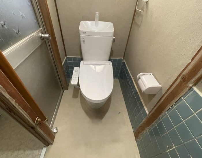 空間を広く使えるトイレリフォーム